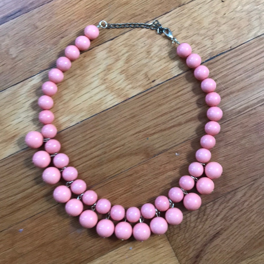 Bauble necklace pink FREE w/ Bundle